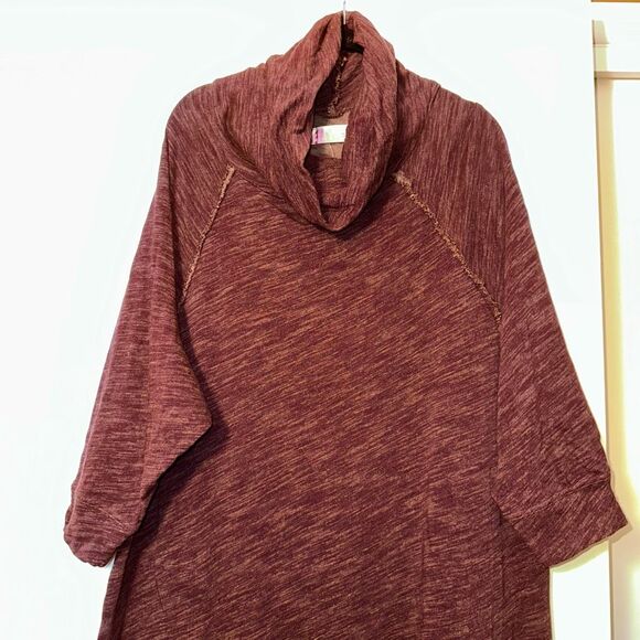 Free People Beach Cocoon Cowl Neck Pullover Sweater M/L NWOT - Picture 3 of 14